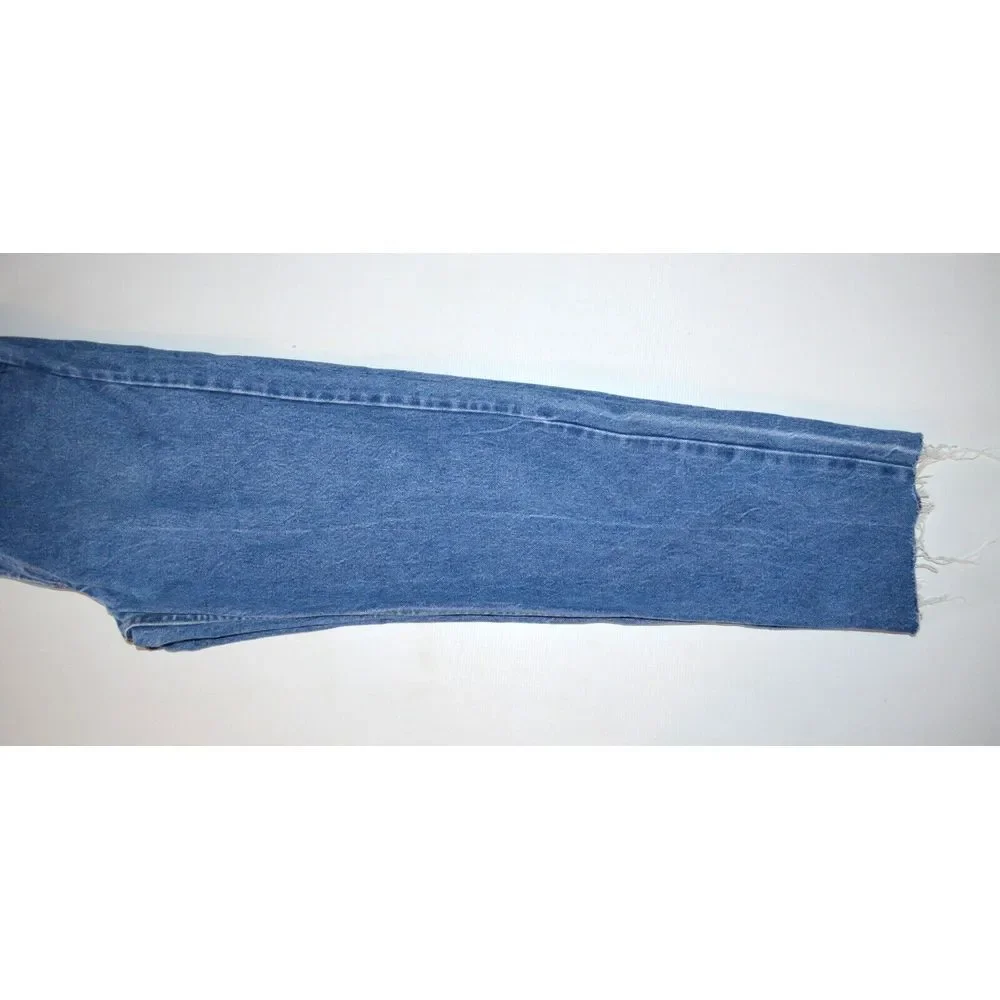 Vintage Levi 505 Orange Tab Jeans Mens 34 Inseam 28 (Cut Off) Reg Fit Straight‎